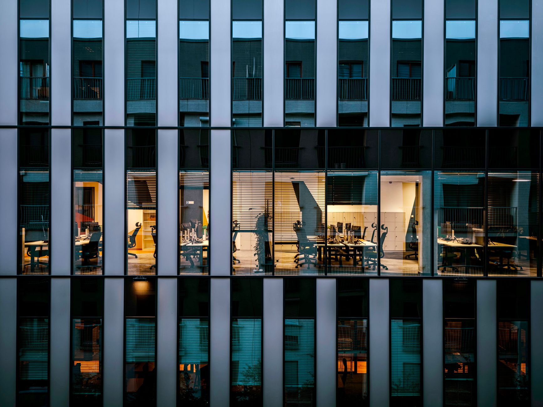Office workspace where consultations take place